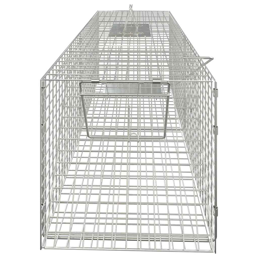 Trampa Para Animales 64,5X25X26,5 Cm Hierro Galvanizado