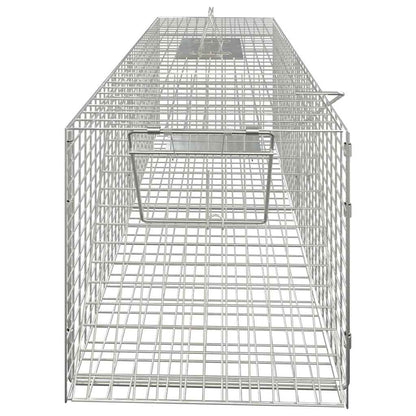 Trampa Para Animales 64,5X25X26,5 Cm Hierro Galvanizado