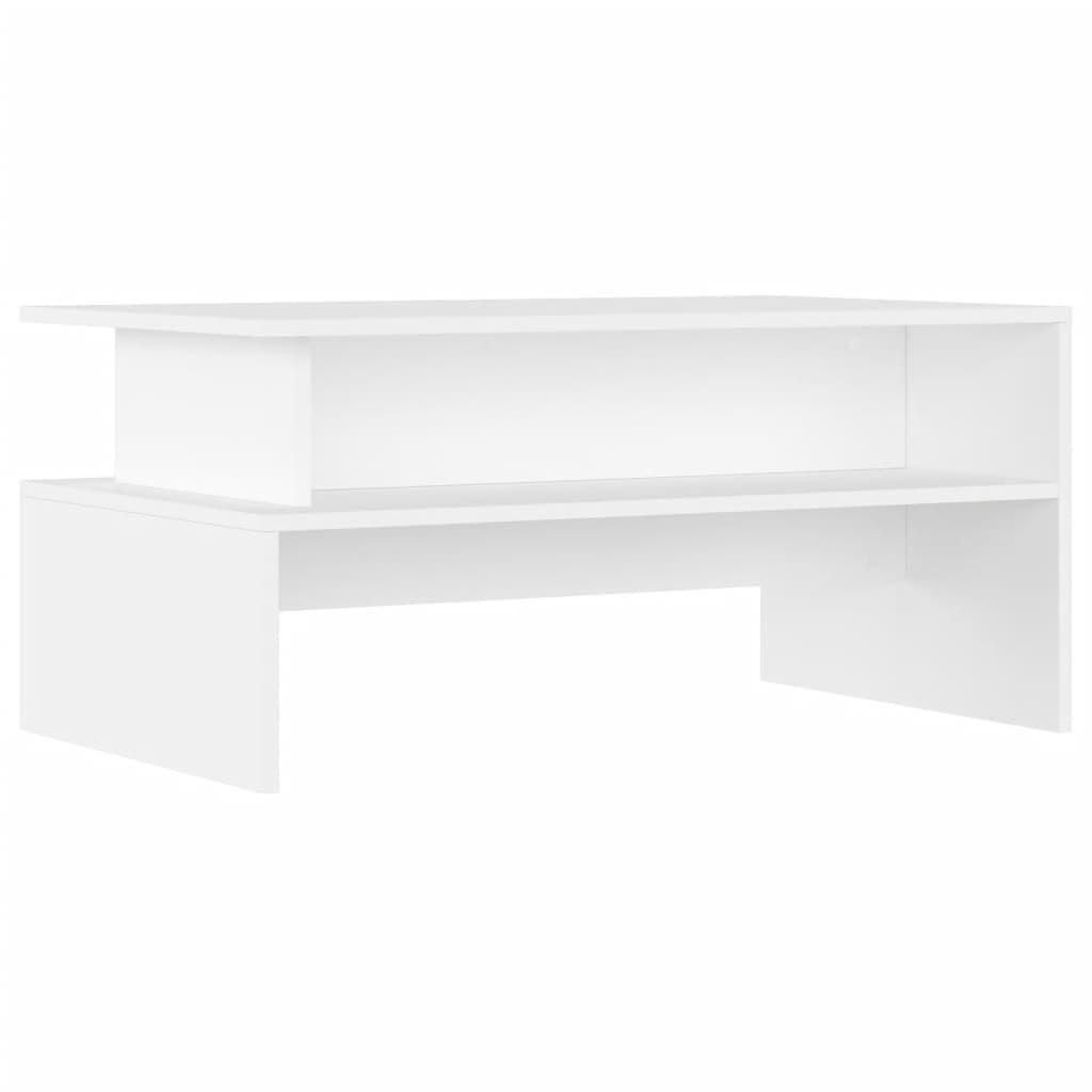 Mesa De Centro Madera De Ingeniería 90X55X42,5 Cm