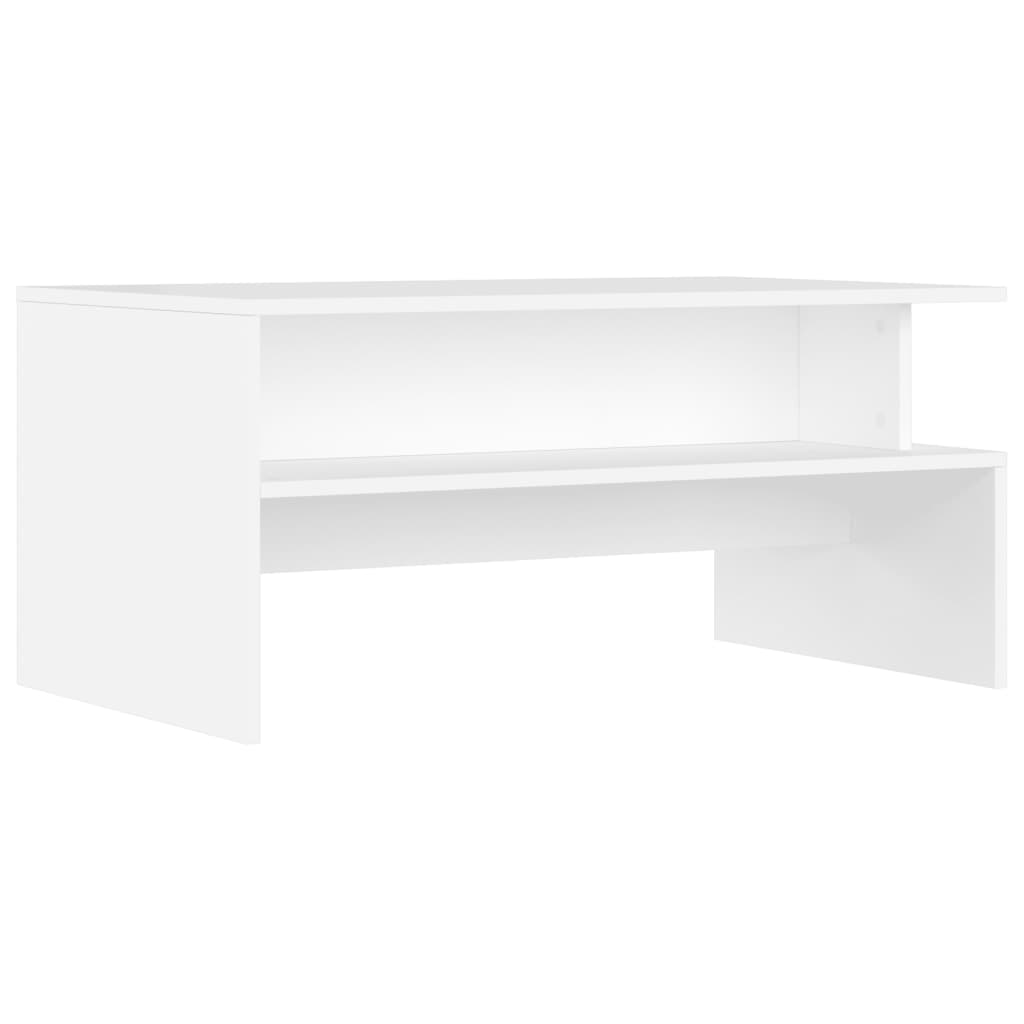 Mesa De Centro Madera De Ingeniería 90X55X42,5 Cm