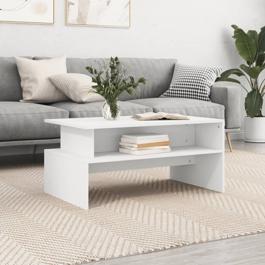 Mesa De Centro Madera De Ingeniería 90X55X42,5 Cm