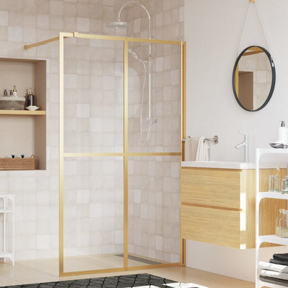 Mampara Puerta De Ducha Vidrio Transparente Esg 90X195Cm