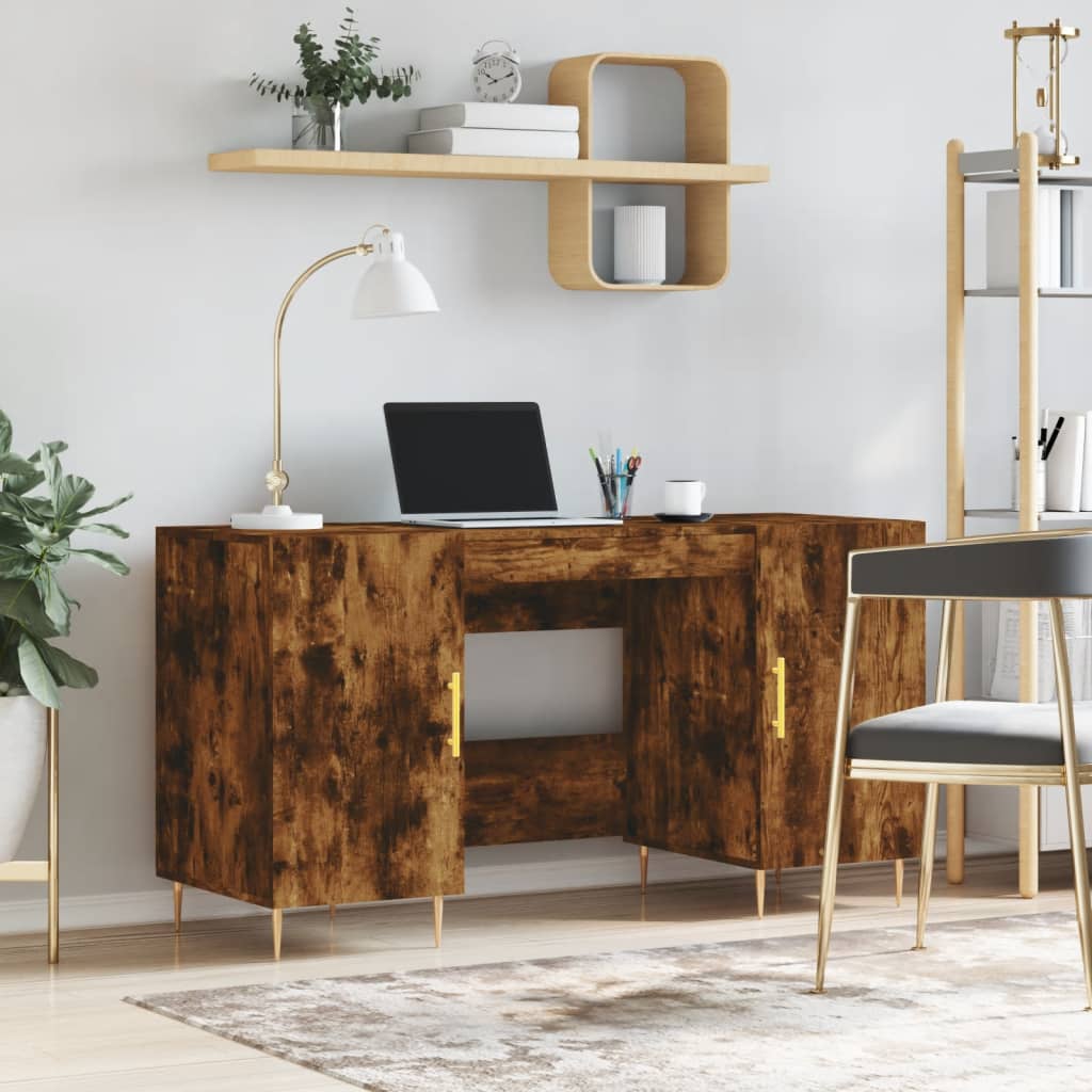 Escritorio 140 X 50 X 75 Cm Madera Contrachapada