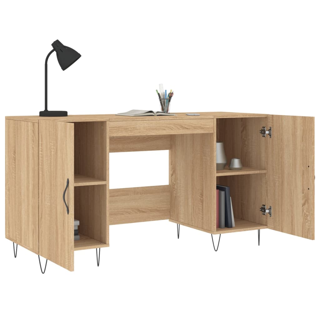 Escritorio Madera De Ingeniería 140X50X75 Cm