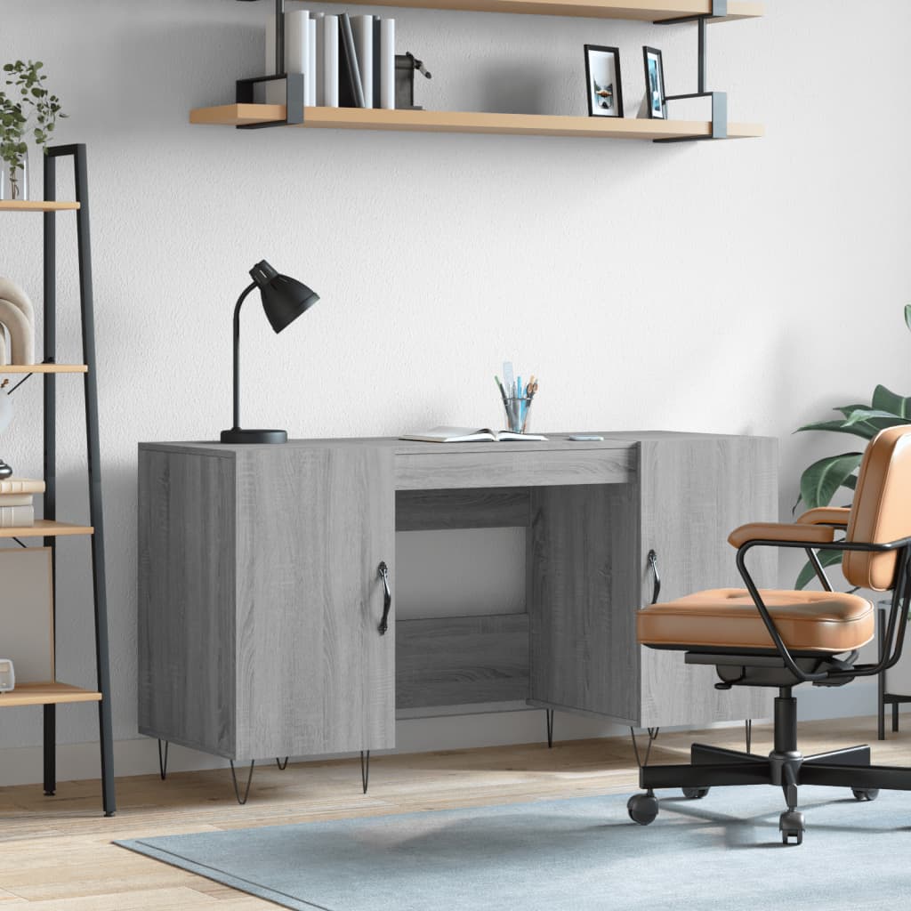 Escritorio Madera De Ingeniería 140X50X75 Cm