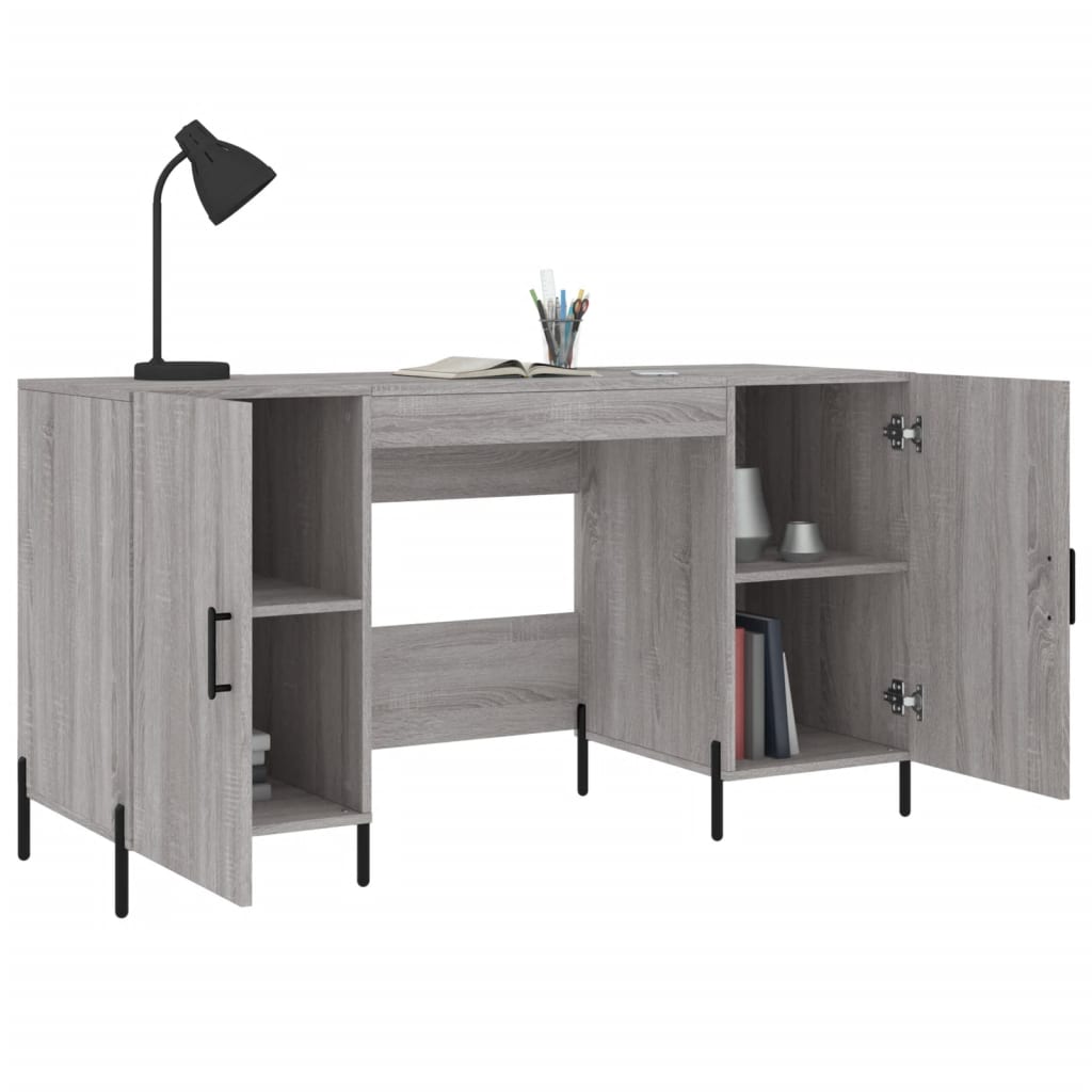 Escritorio Madera De Ingeniería 140X50X75 Cm