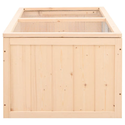 Jaula Para Hámster Madera Maciza Abeto 104X52X38 Cm