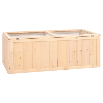Jaula Para Hámster Madera Maciza Abeto 104X52X38 Cm