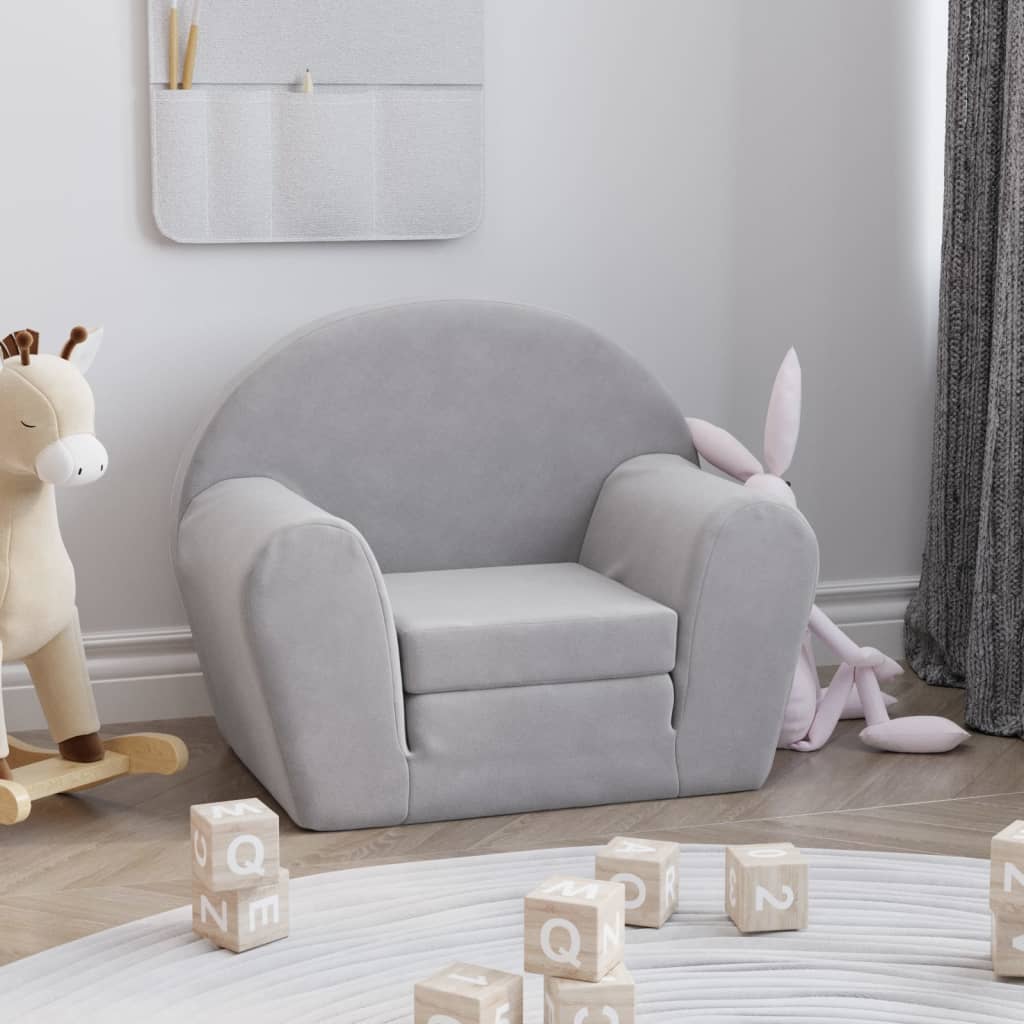 Sofá Para Niños Felpa Suave