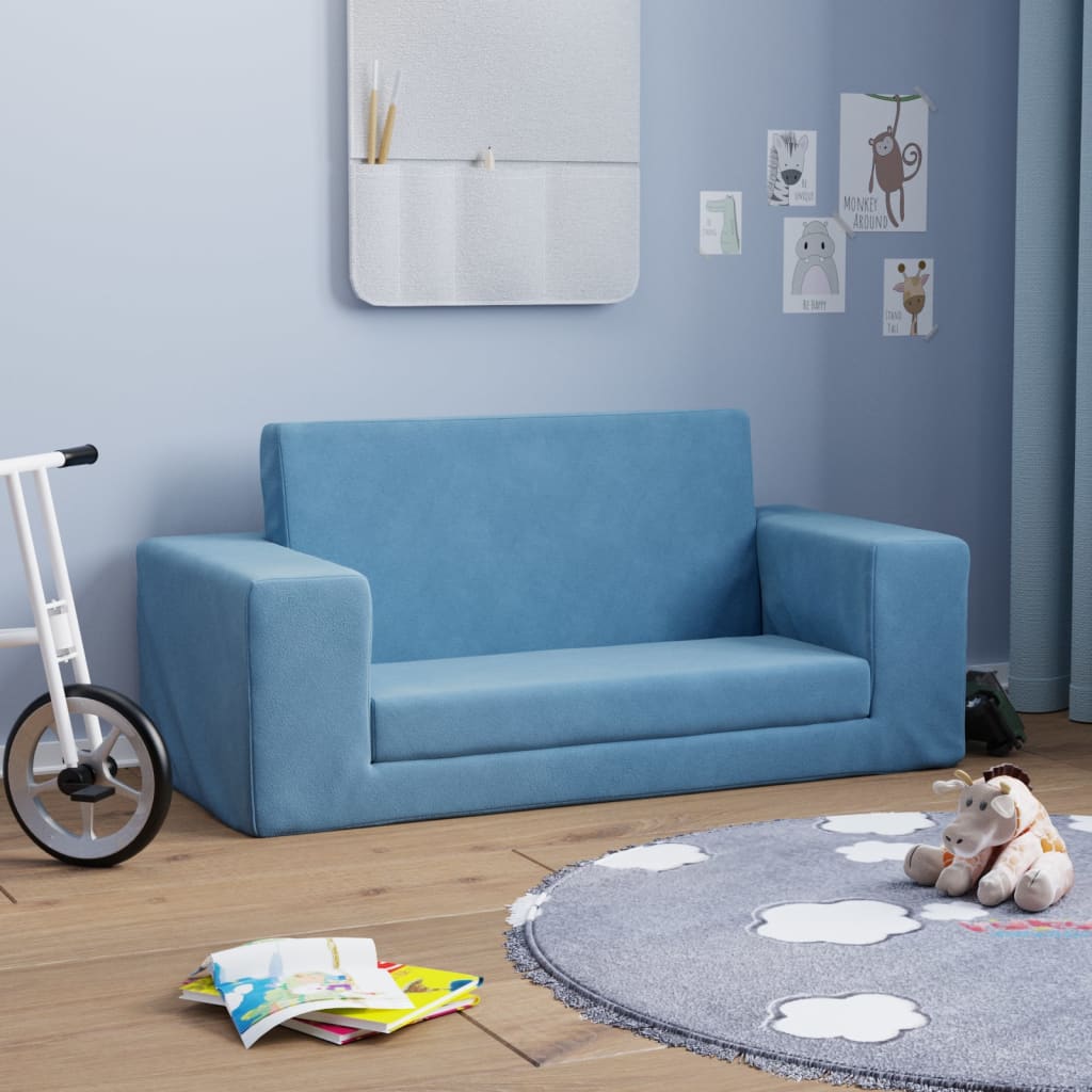 Cama Infantil Felpa Suave Color