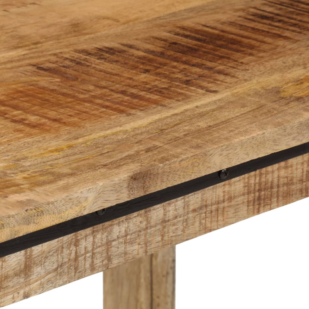 Mesa De Comedor Madera Maciza De Mango