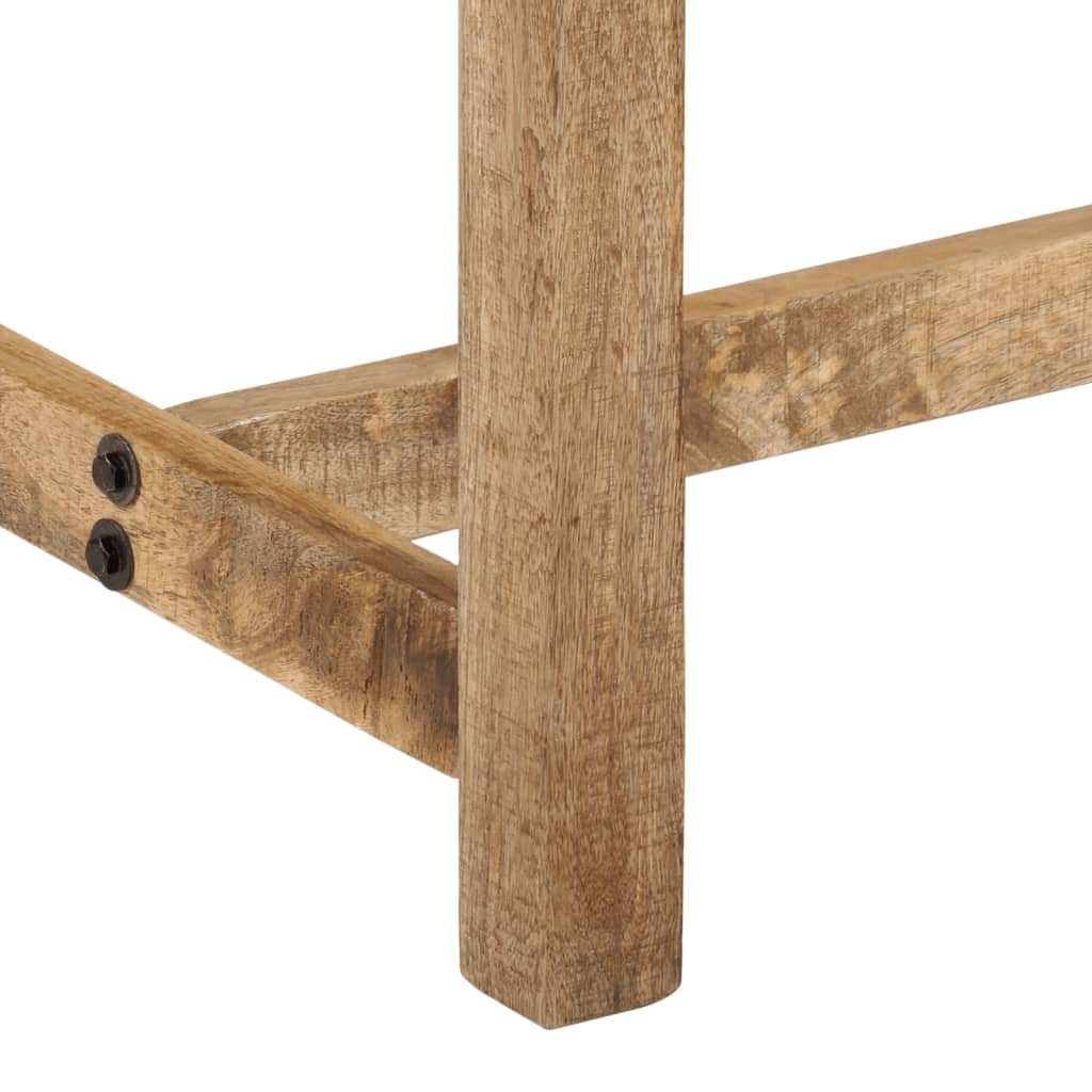 Mesa De Comedor Madera Maciza De Mango