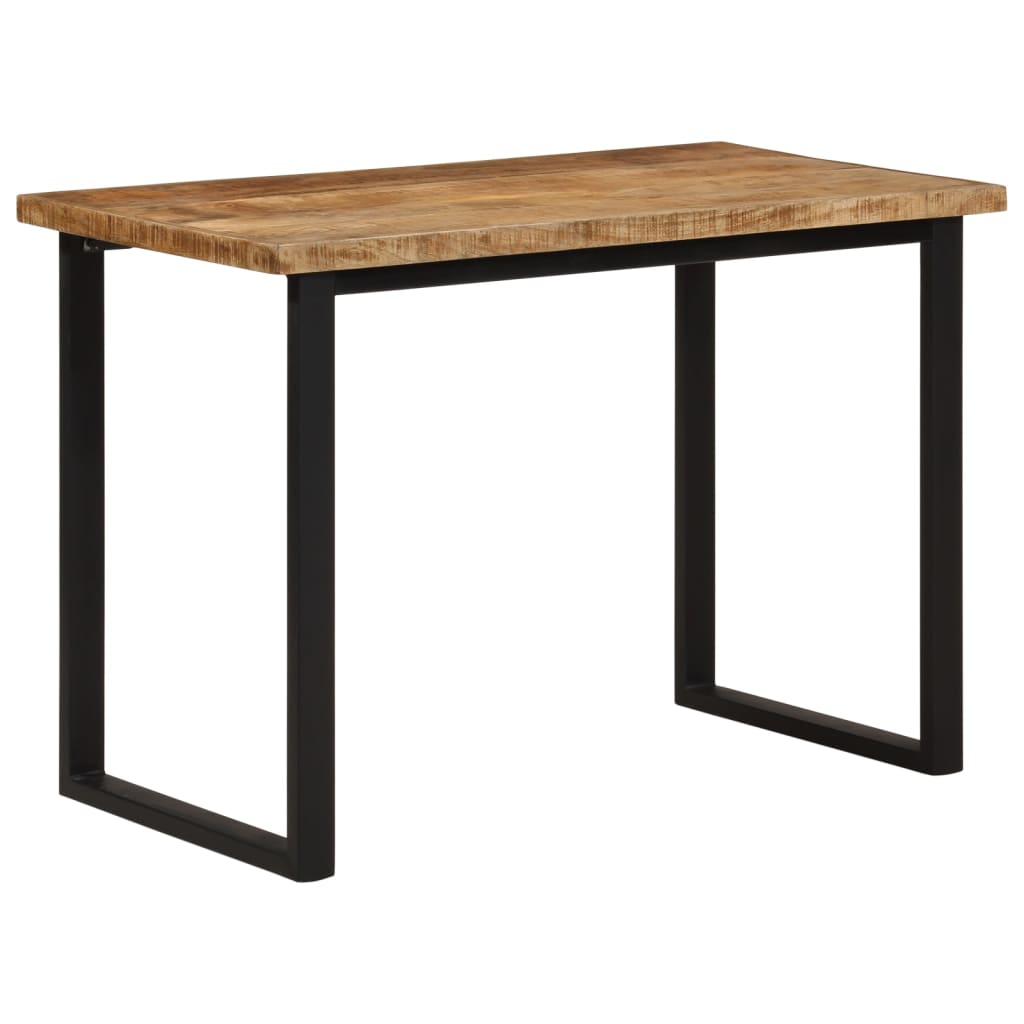 Mesa De Comedor Madera Maciza De Mango 110X55X75 Cm