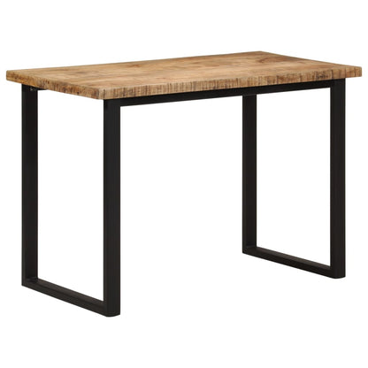 Mesa De Comedor Madera Maciza De Mango 110X55X75 Cm