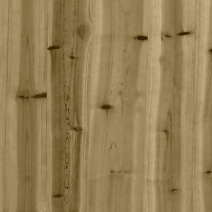 Jardineras De Exterior 2 Unidades Madera Impregnada De Pino