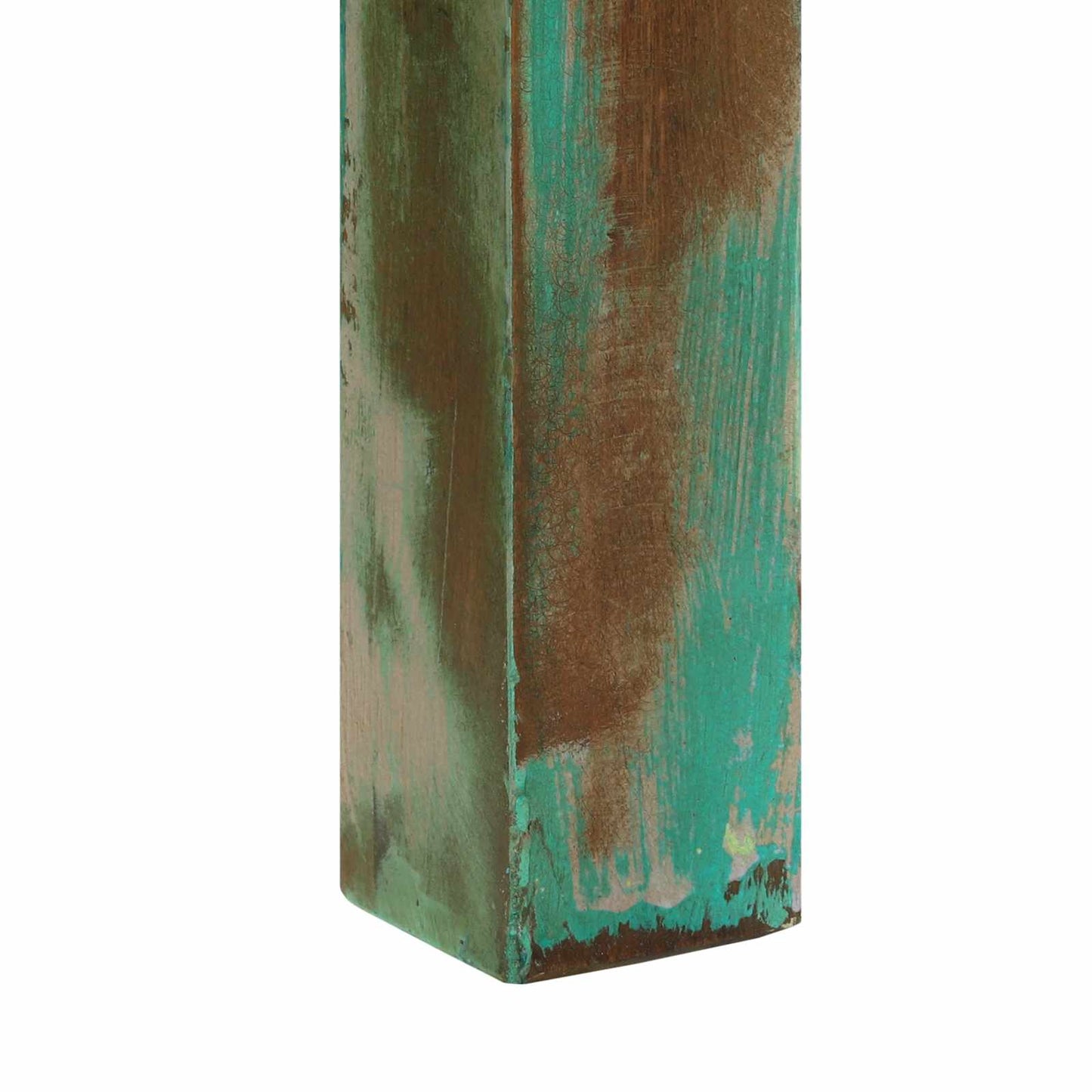 Escritorio Marrón 112 X 55 X 76 Cm Madera Sólida Recuperada