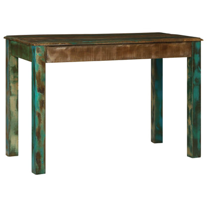 Escritorio Marrón 112 X 55 X 76 Cm Madera Sólida Recuperada