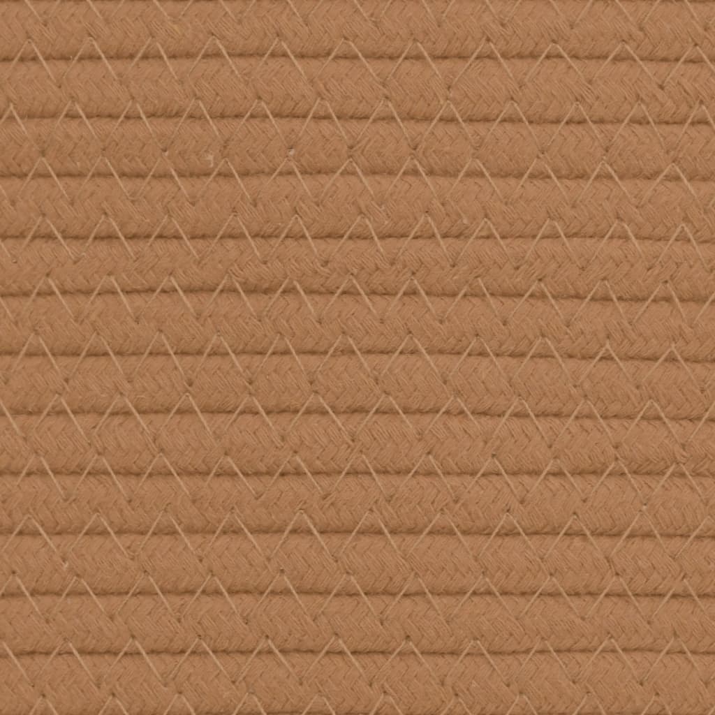 Cesta De Almacenaje Algodón Y Blanco Ø49X65 Cm