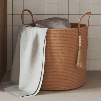 Cesta De Almacenaje Algodón Ø40X35 Cm