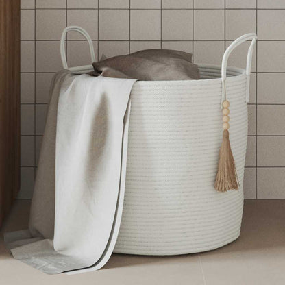 Cesta De Almacenaje Algodón Ø40X35 Cm