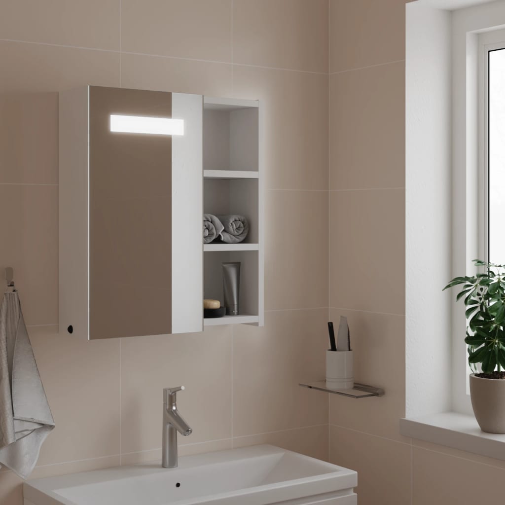 Mueble De Baño Con Espejo Y Luz Led