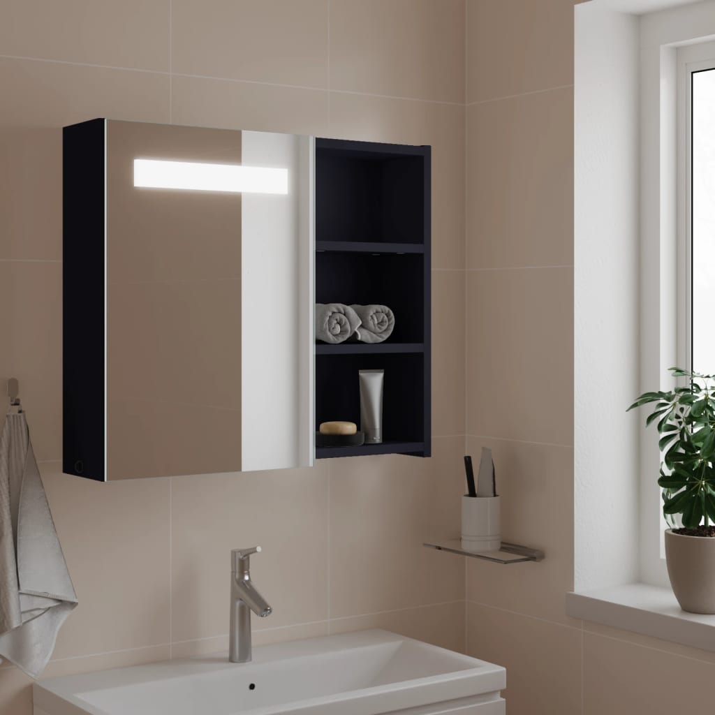 Mueble De Baño Con Espejo Y Luz Led