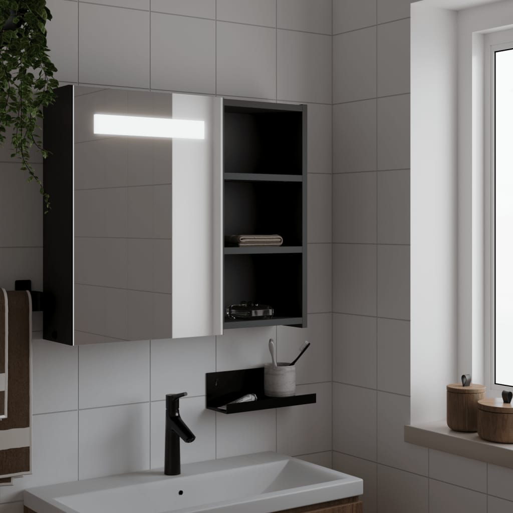 Mueble De Baño Con Espejo Y Luz Led