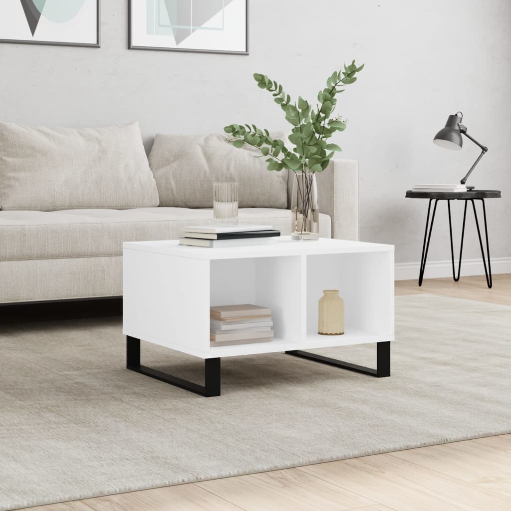 Mesa De Centro Madera Contrachapada 60X50X36,5 Cm
