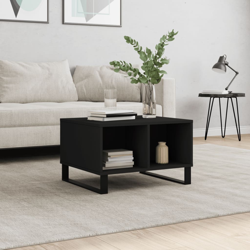 Mesa De Centro Madera Contrachapada 60X50X36,5 Cm