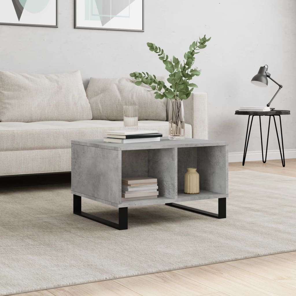 Mesa De Centro Madera Contrachapada 60X50X36,5 Cm