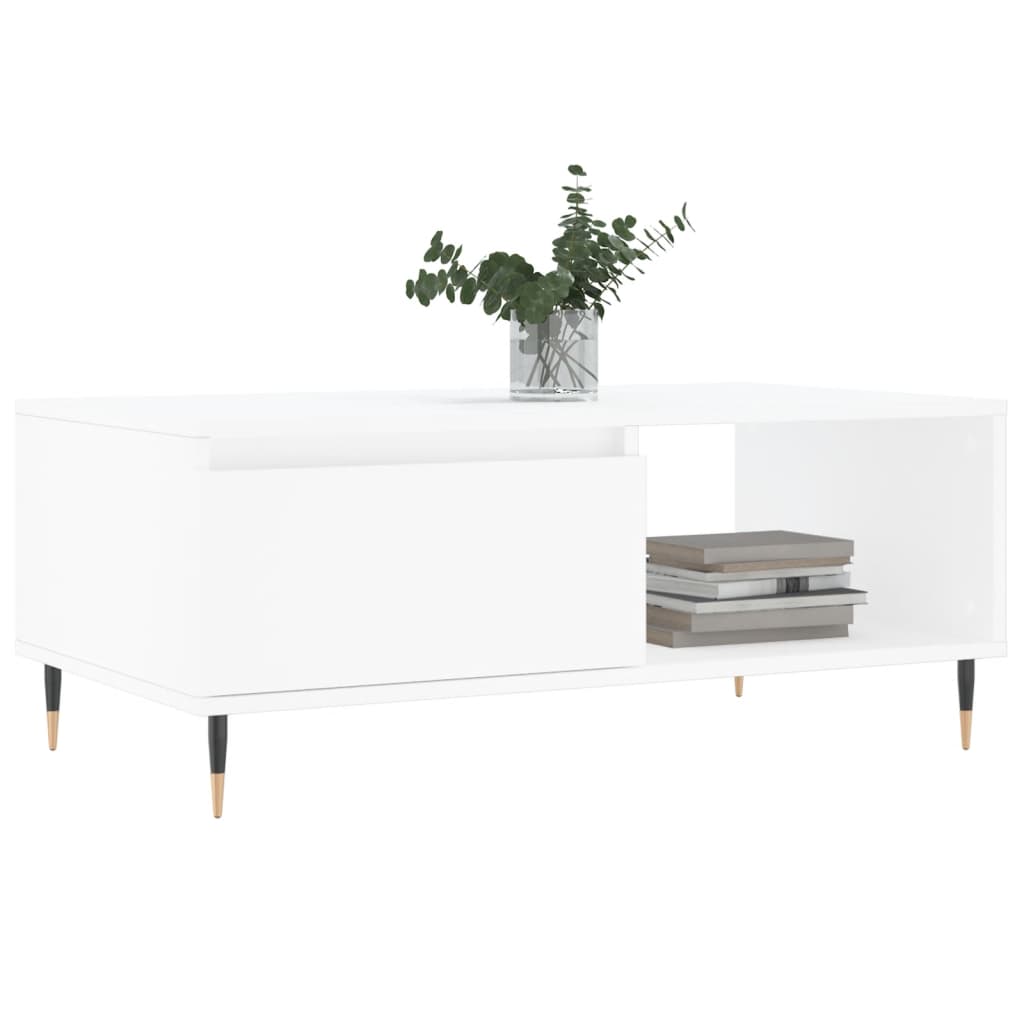 Mesa De Centro Madera Contrachapada 90X50X36,5 Cm