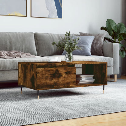 Mesa De Centro Madera Contrachapada 90X50X36,5 Cm