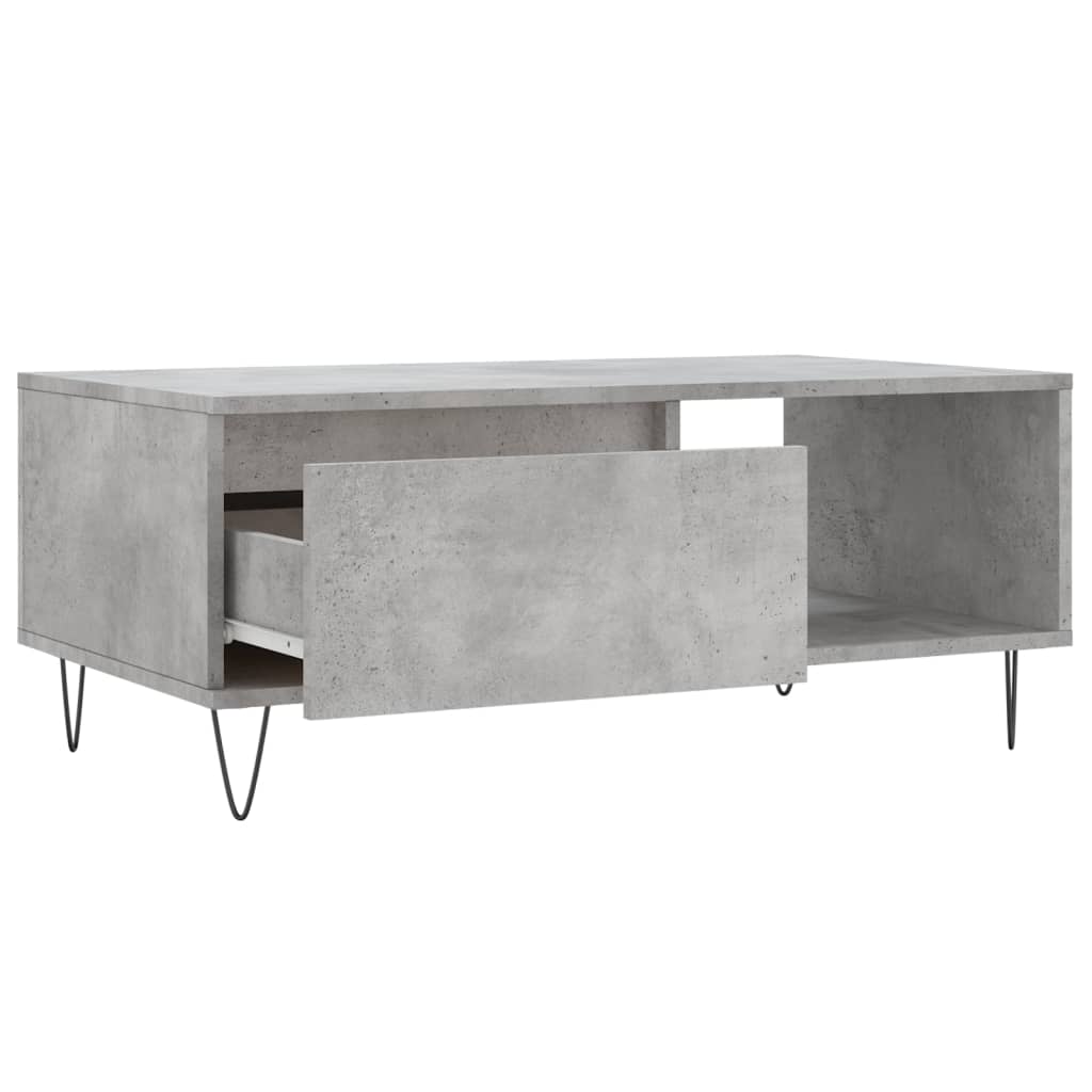 Mesa De Centro Madera Contrachapada 90X50X36,5 Cm