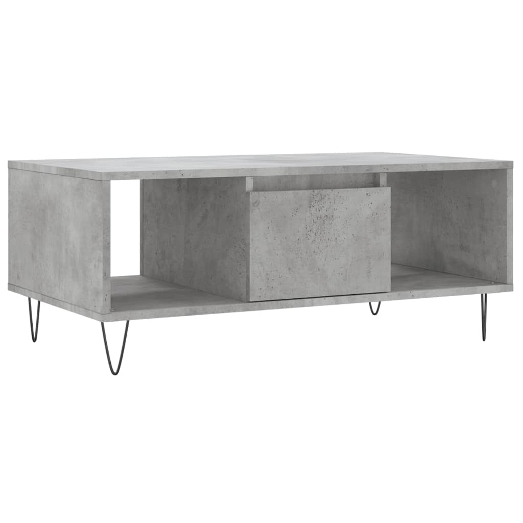 Mesa De Centro Madera Contrachapada 90X50X36,5 Cm