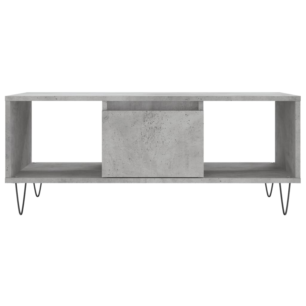 Mesa De Centro Madera Contrachapada 90X50X36,5 Cm