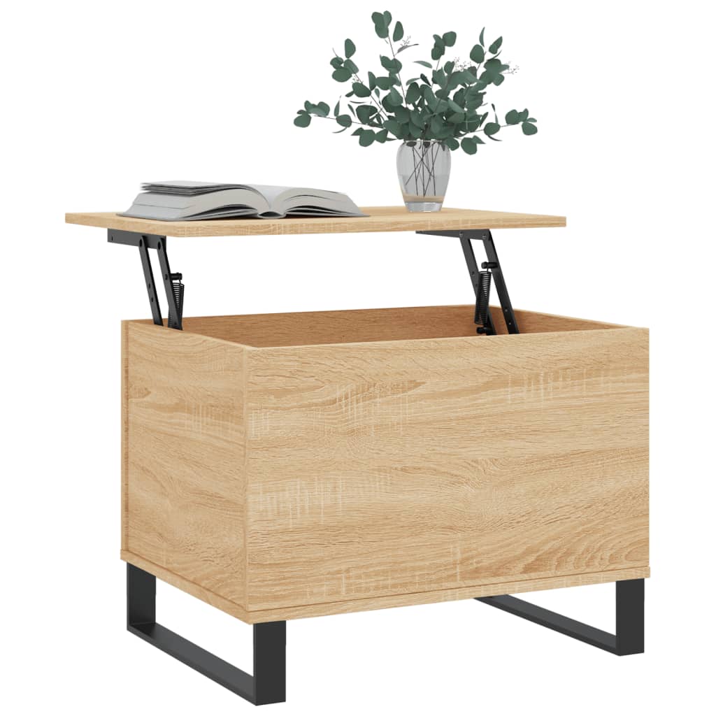 Mesa De Centro Madera Contrachapada 60X44,5X45 Cm