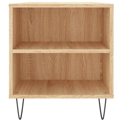 Mesa De Centro Madera De Ingeniería 102X44,5X50 Cm