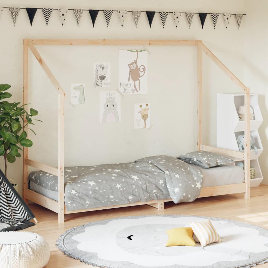 Estructura De Cama Para Niños Madera De Pino