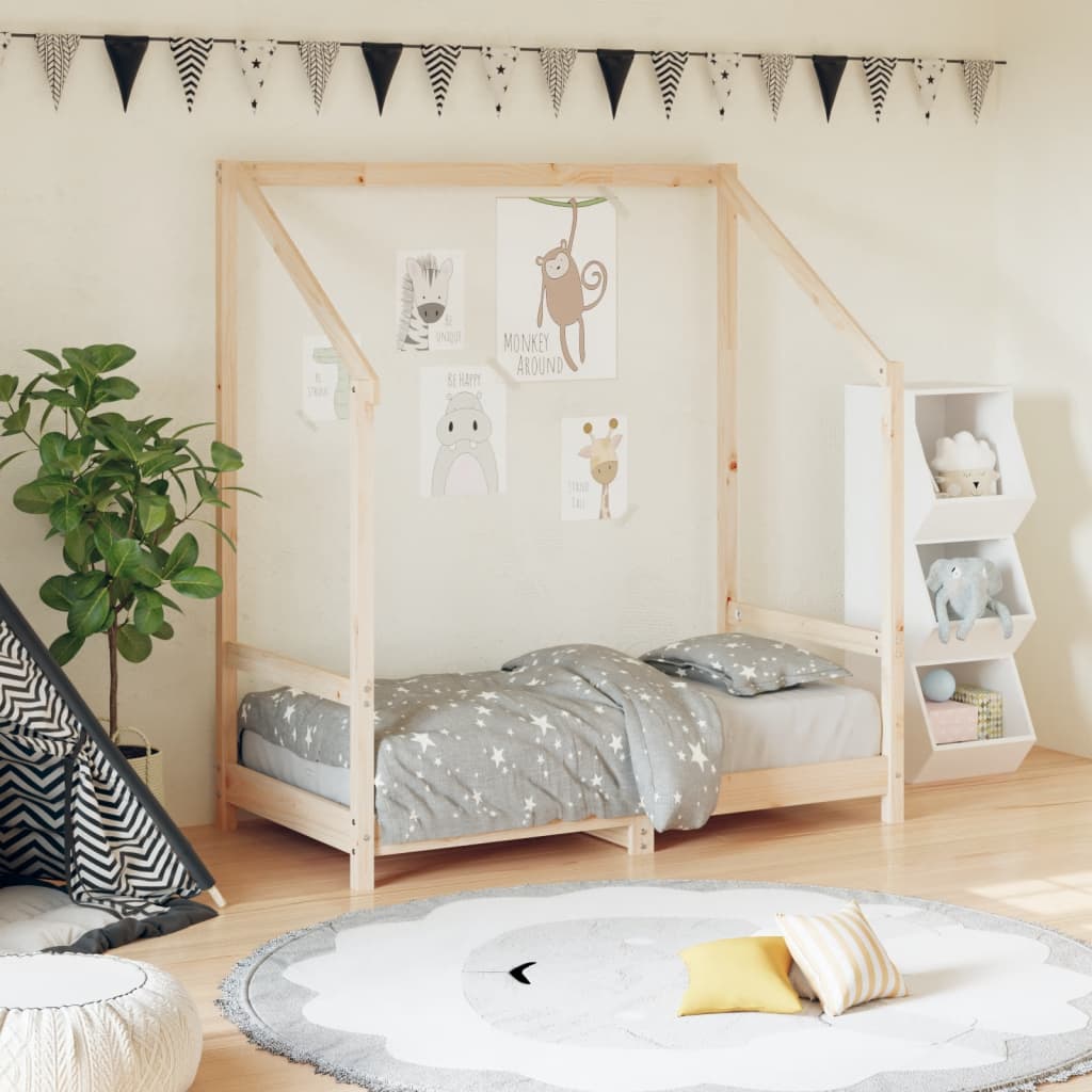 Estructura De Cama Para Niños Madera De Pino
