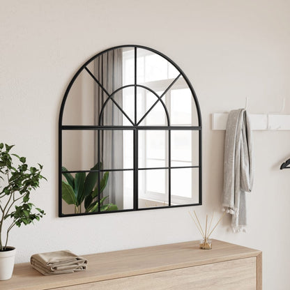 Espejo De Pared Arco De Hierro Negro
