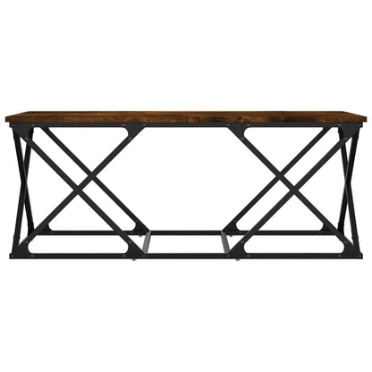 Mesa De Centro Madera De Ingeniería 100X49X40 Cm