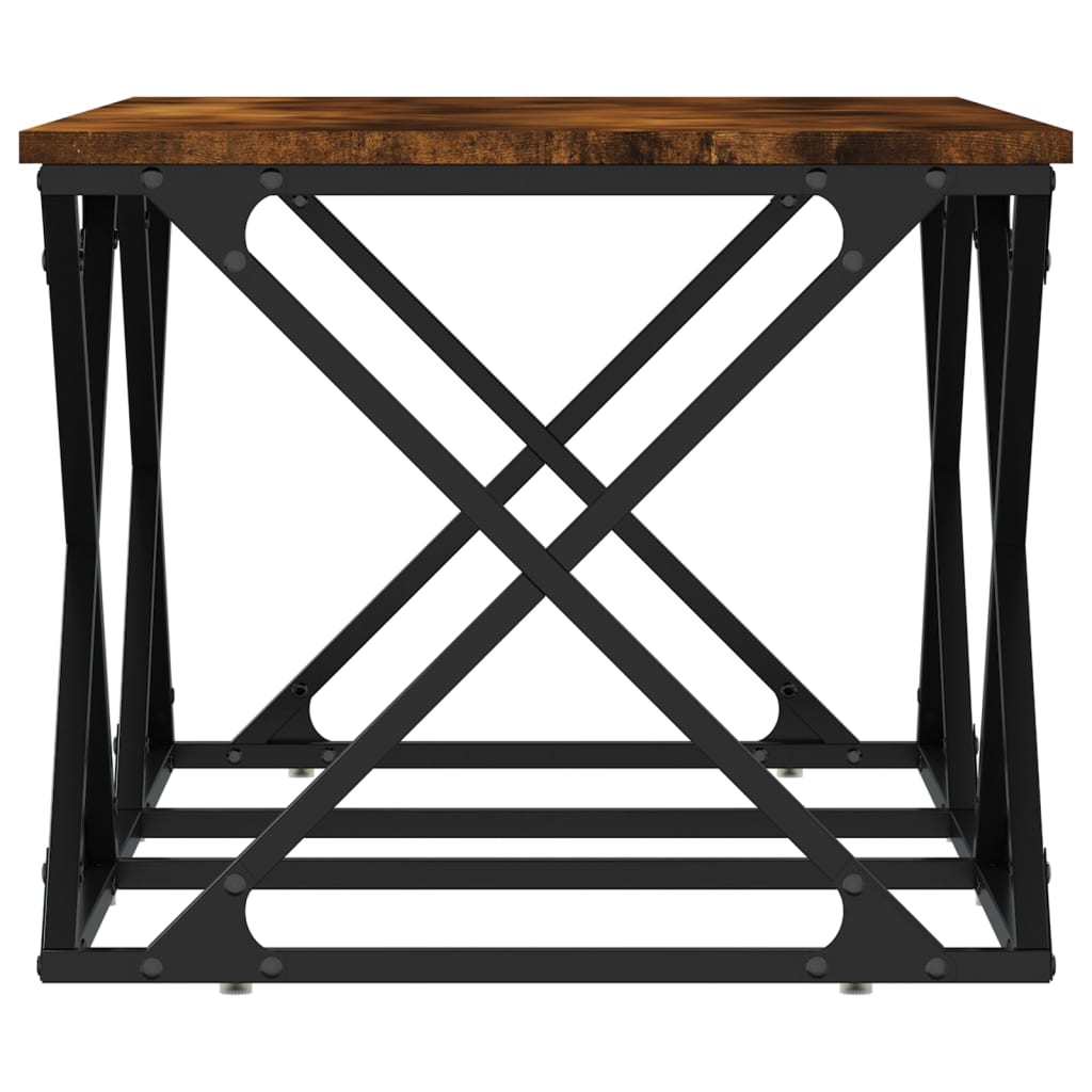 Mesa De Centro Madera De Ingeniería 100X49X40 Cm