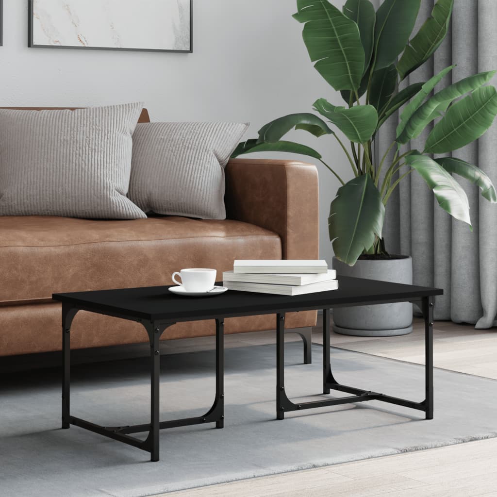 Mesa De Centro Madera Contrachapada 90X50X35 Cm
