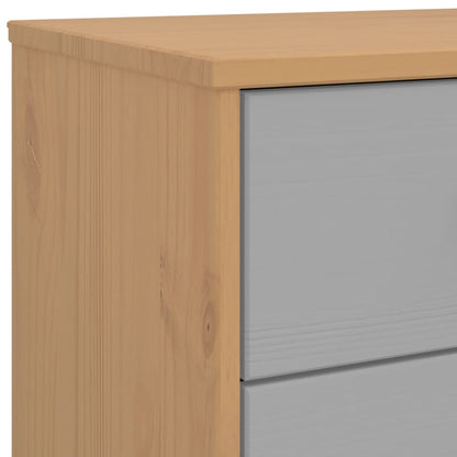 Cómoda De Cajones Olden Madera Maciza De Pino