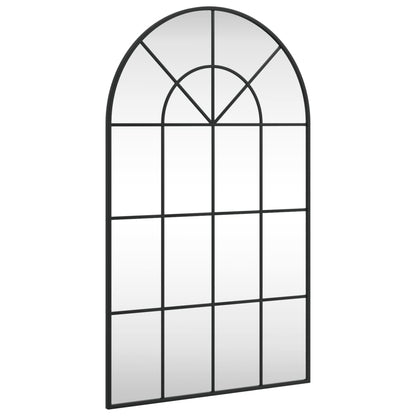 Espejo De Pared Arco De Hierro Negro