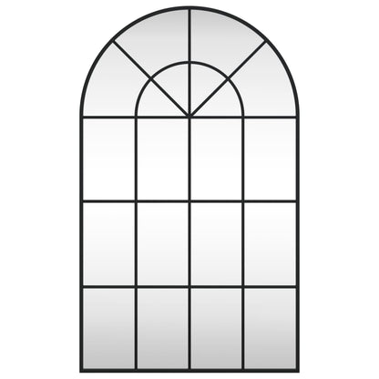 Espejo De Pared Arco De Hierro Negro