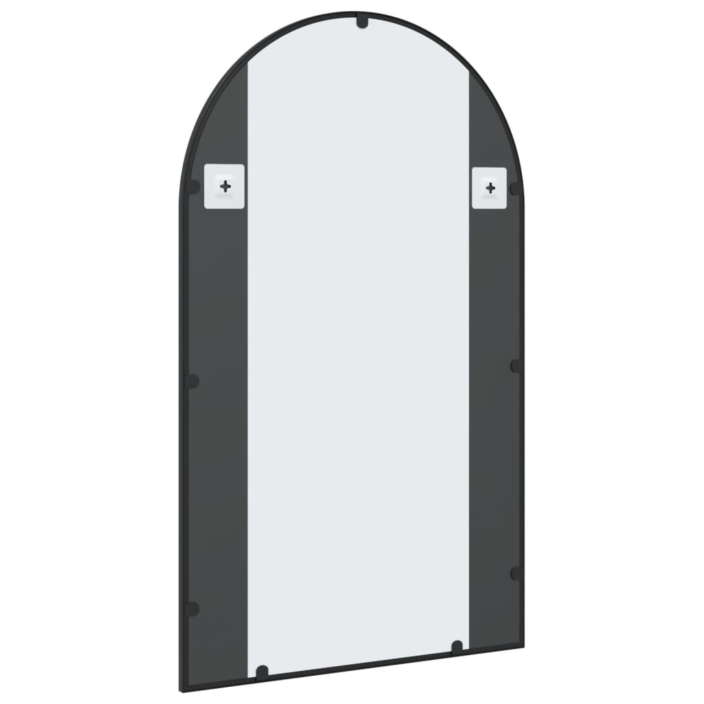 Espejo De Pared Arco De Hierro Negro