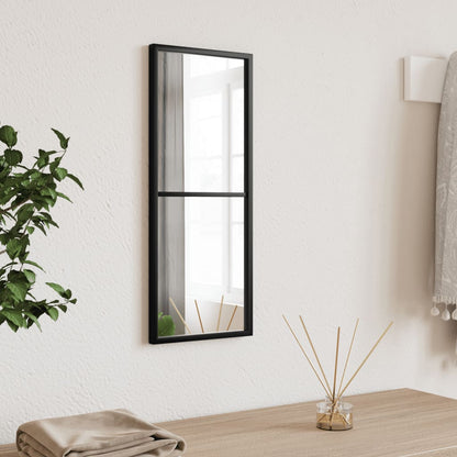 Espejo De Pared Rectangular De Hierro Negro