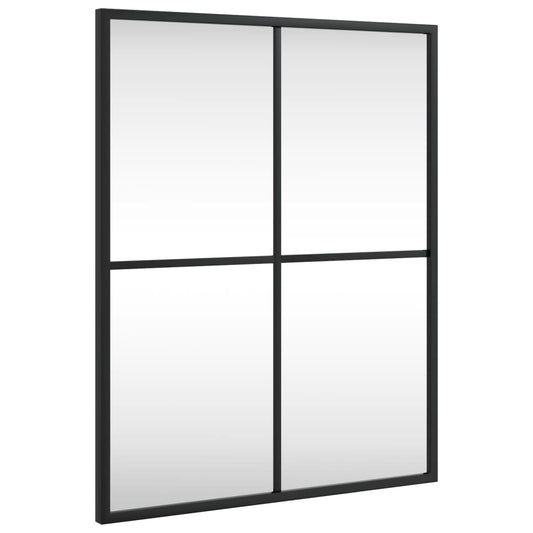 Espejo De Pared Rectangular De Hierro Negro