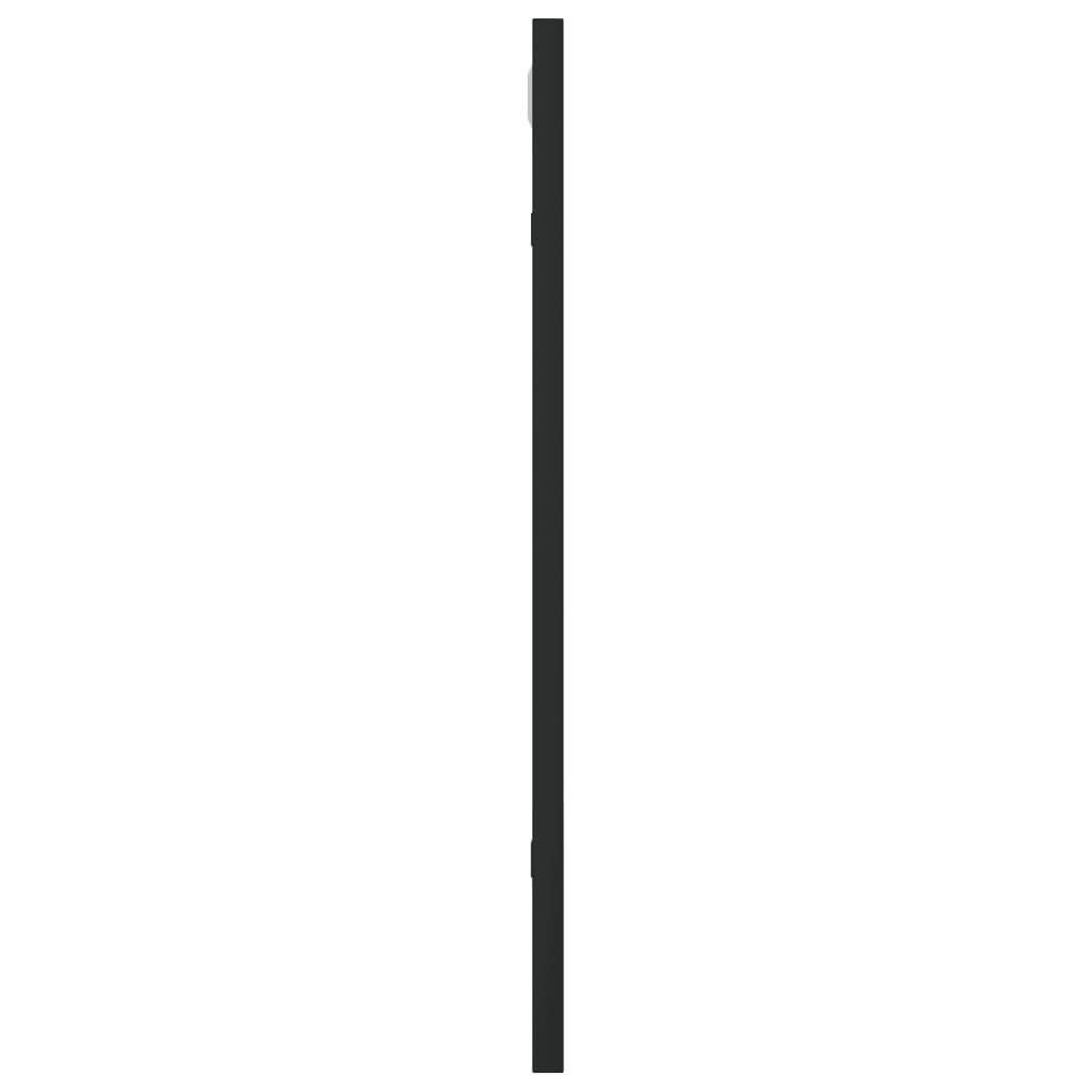Espejo De Pared Rectangular De Hierro Negro
